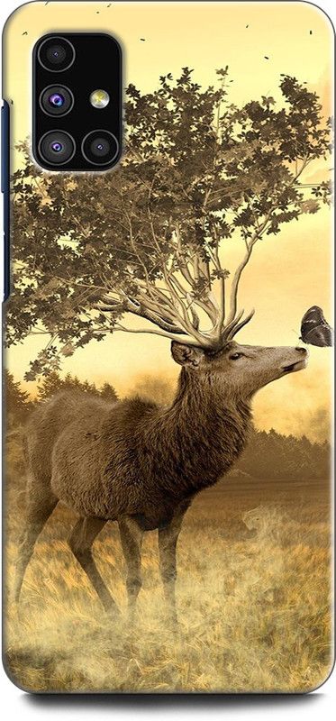 Afterglow Back Cover for SAMSUNG Galaxy M31s HUNT, DEER, ART, FANTASY  (Multicolor, Shock Proof, Pack of: 1)