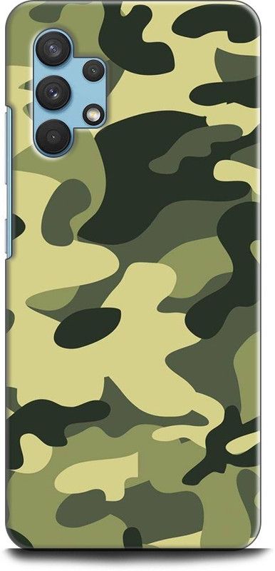 Afterglow Back Cover for SAMSUNG Galaxy A32 CAMOUFLAGE, ARMY, ARMY PRINT, ABSTRACT, GREEN, PATTERN  (Multicolor, Shock Proof, Pack of: 1)