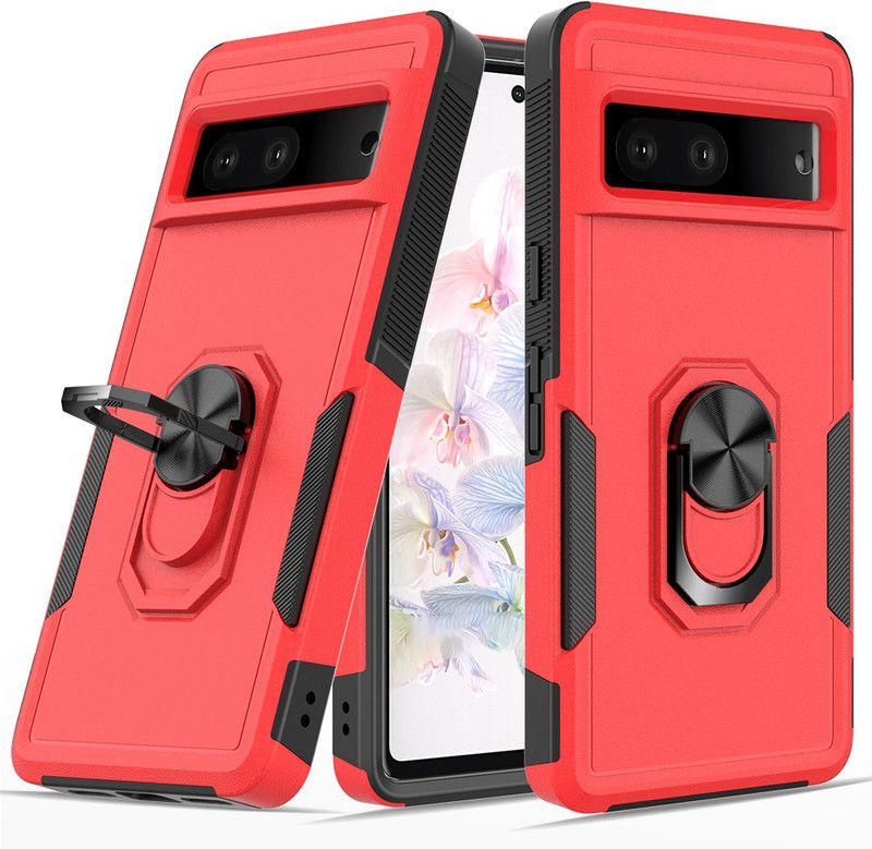 Cubix Back Cover for Google Pixel 7  (Red, Shock Proof, Pack of: 1)