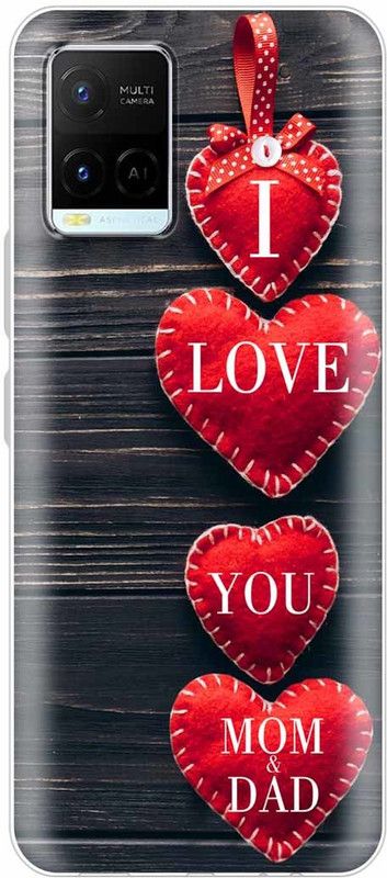 Memia Back Cover for Vivo Y21 2021  (Multicolor, Grip Case, Silicon, Pack of: 1)