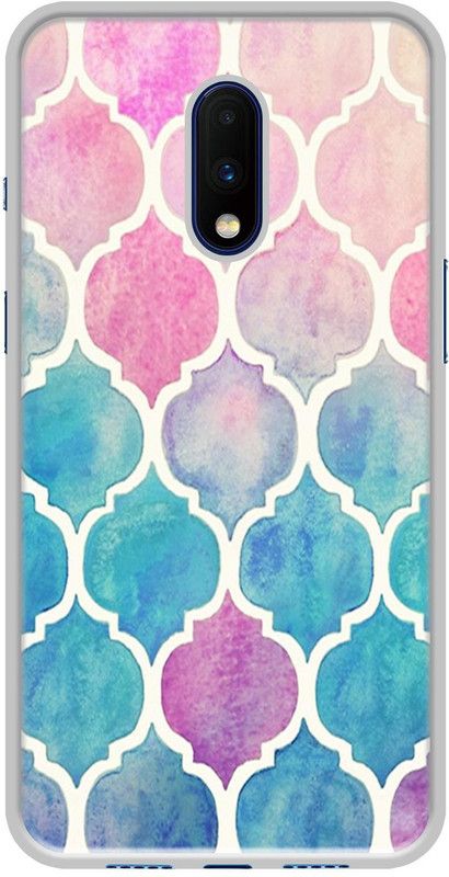 Casotec Back Cover for OnePlus 7  (Multicolor, Pack of: 1)