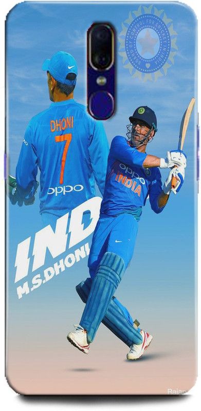 INTELLIZE Back Cover for Oppo A9/CPH1938 Dhoni,Printed  (Multicolor, Shock Proof)