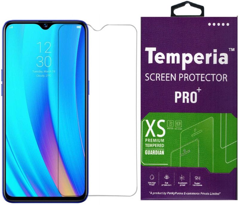 Temperia Tempered Glass Guard for Realme 3, Realme 3i, Vivo Y93  (Pack of 1)