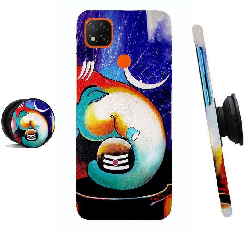 ZAPPY Back Cover for Redmi 9, Redmi 9 Activ, Poco C31, Redmi 9C,  (Multicolor, Cases with Holder)