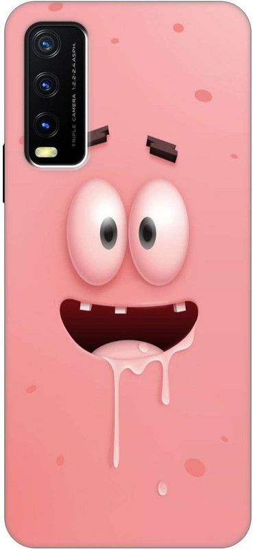 Nassion Back Cover for Vivo Y20A Back Cover  (Multicolor, Grip Case, Silicon, Pack of: 1)