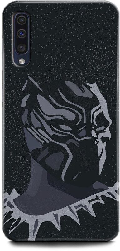 INDICRAFT Back Cover for Samsung Galaxy A50s, Black panther, Printed  (Multicolor, Shock Proof, Pack of: 1)