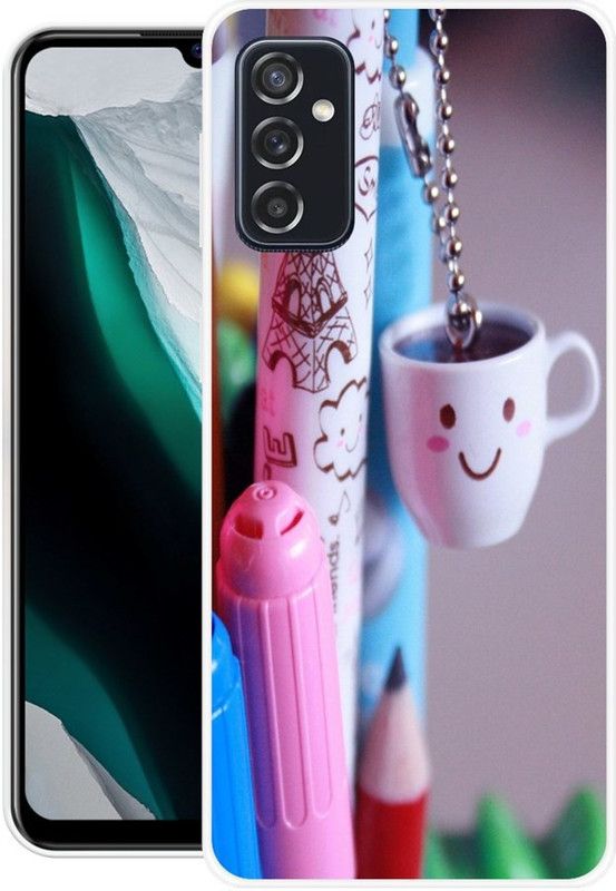 RJ14 (Online) Back Cover for Samsung Galaxy M52 5G  (Multicolor, Grip Case, Silicon, Pack of: 1)