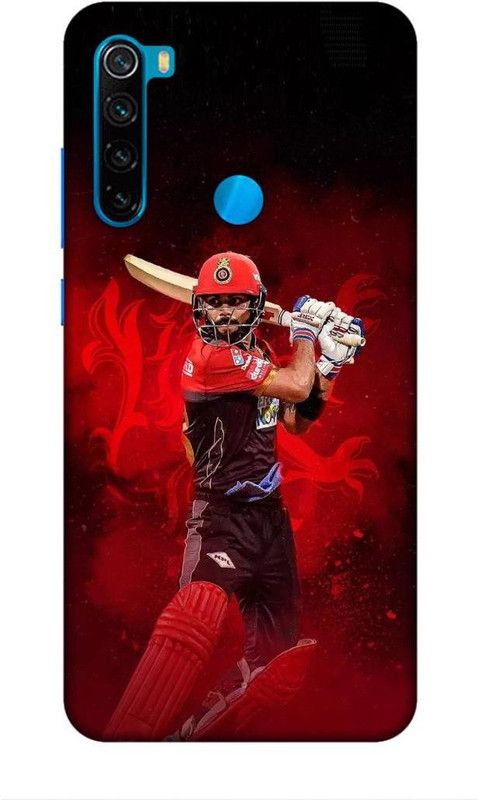 CRAFTARA Back Cover for Xiaomi Redmi Note 8  (Red, Black)