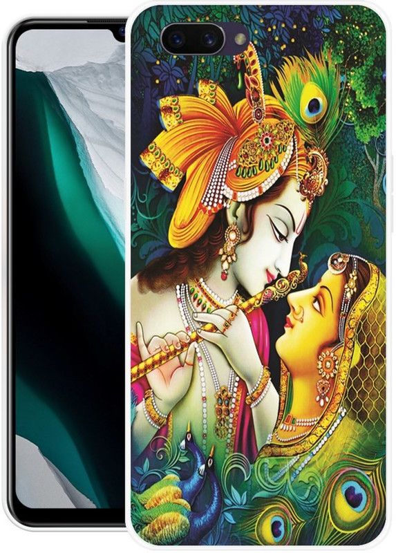 BAGRA Back Cover for Oppo A3s, Realme C1  (Multicolor, Grip Case, Silicon)