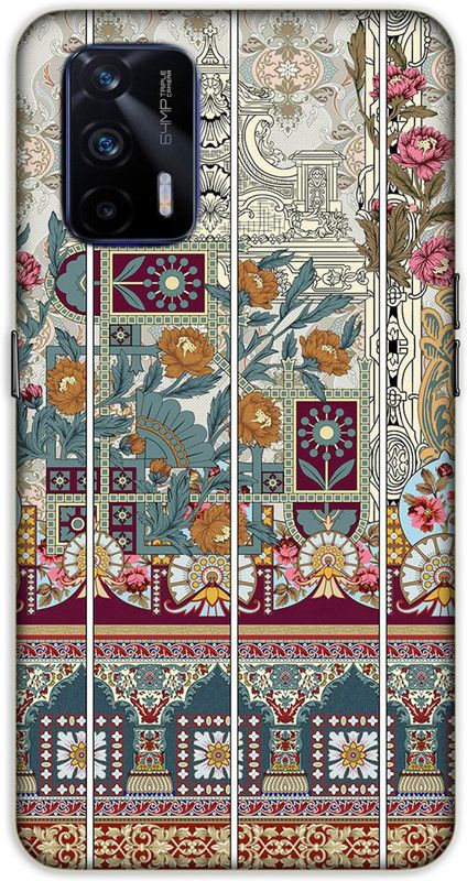 iprinto Back Cover for Realme GT 5G, Realme X7 Max 5G Patterns Back Cover  (Multicolor, Hard Case, Pack of: 1)