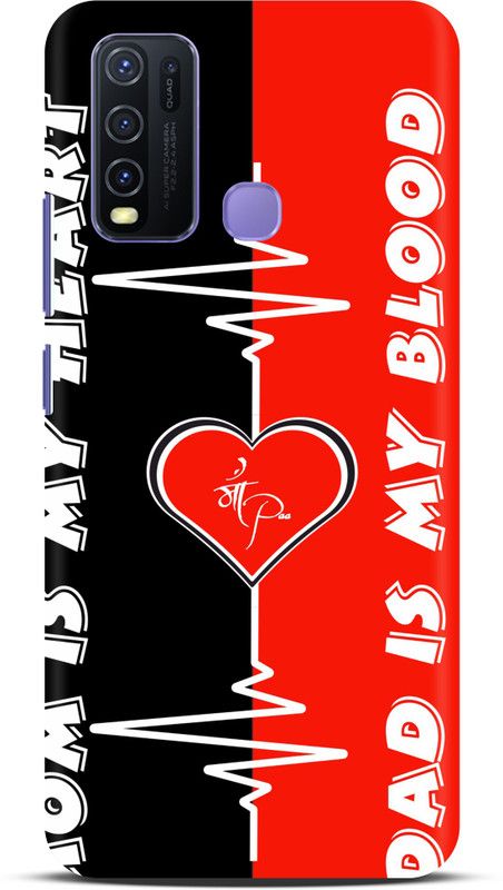 Exclusivebay Back Cover for Vivo Y30 Y50  (Multicolor, Pack of: 1)