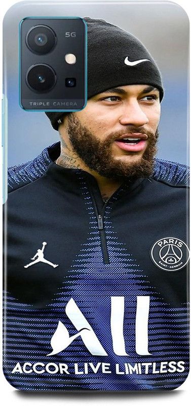 FRONK Back Cover for OPPO K10, CPH2373, NEYMAR, JR, BARCELONA,FOOTBALL,JUNIOR,PSG,FRANCE  (Blue, Hard Case, Pack of: 1)