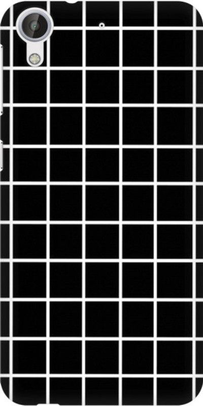 COBIERTAS Back Cover for HTC Desire 626 LTE  (Black, Hard Case)