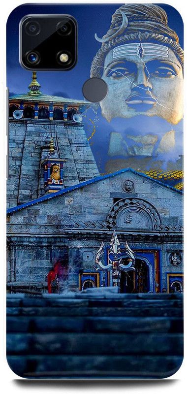 FRONK Back Cover for Realme C25s, RMX3197, KEDARNATH, SHIV, JI, MAHAKAL, MAHADEV  (Blue, Hard Case, Pack of: 1)