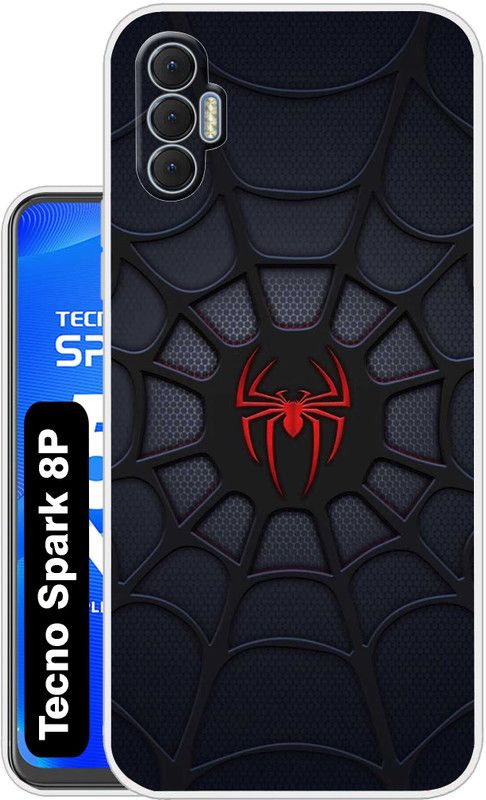 Flipkart SmartBuy Back Cover for Tecno Spark 8P  (Multicolor, Dual Protection, Silicon, Pack of: 1)