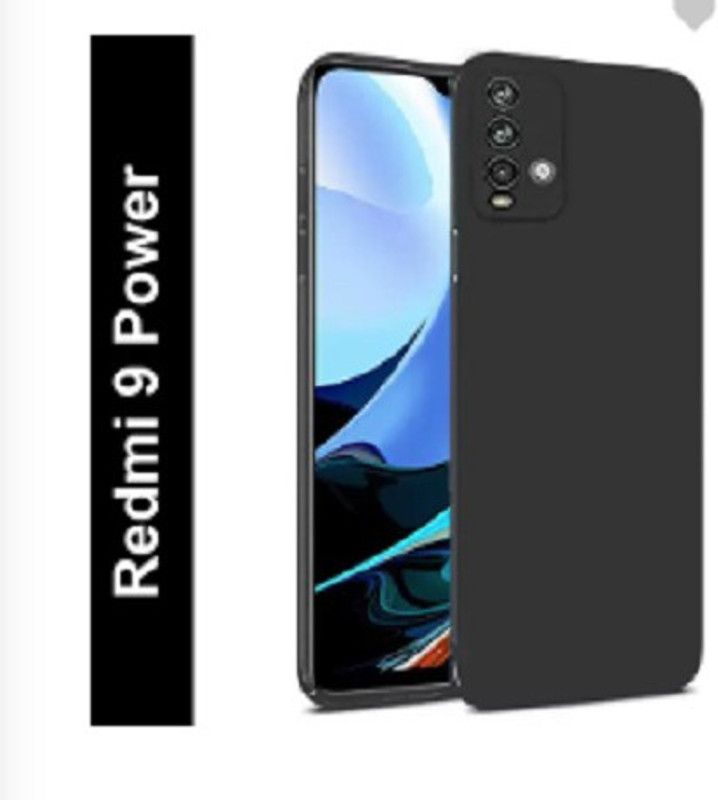 SRAVZ CASE Back Cover for Redmi 9 Power, MI 9 Power, MI Redmi 9 Power  (Black, Flexible)