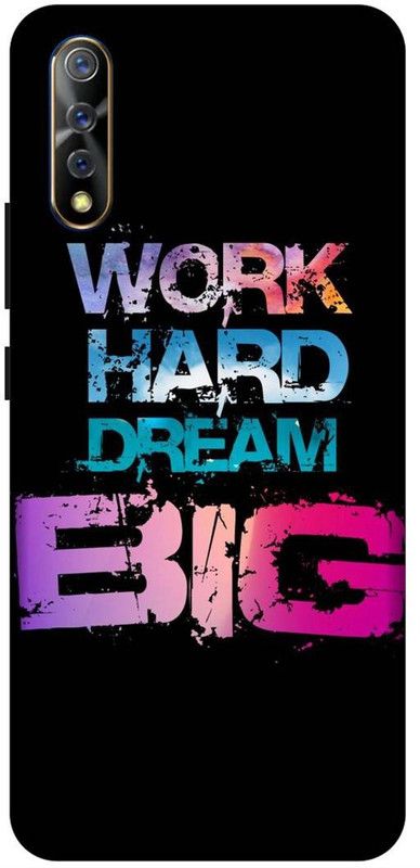 SSMORYA Back Cover for Vivo Z1x Big Dream wallpeper Printed Back Cover  (Multicolor, Waterproof)