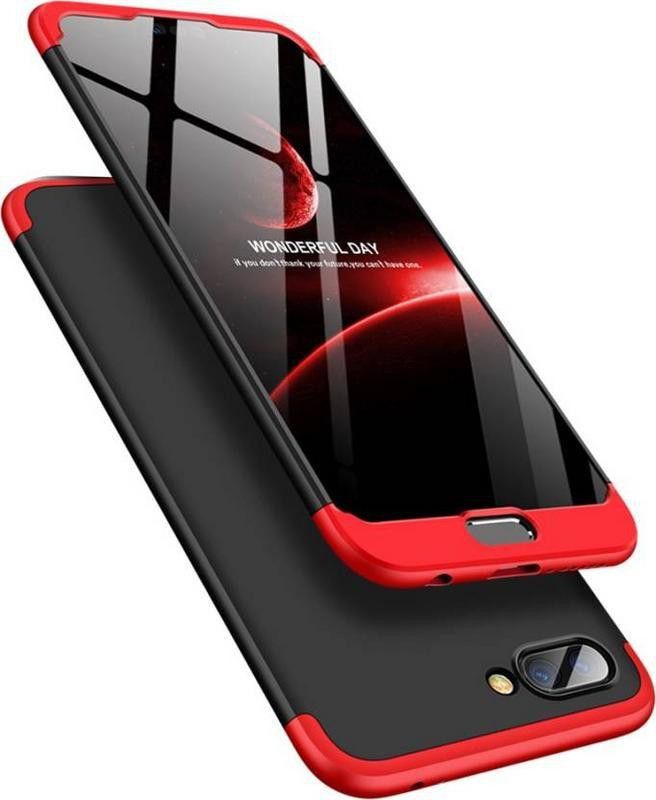 MOBIRUSH Front & Back Case for Honor 10  (Red, Dual Protection, Pack of: 1)