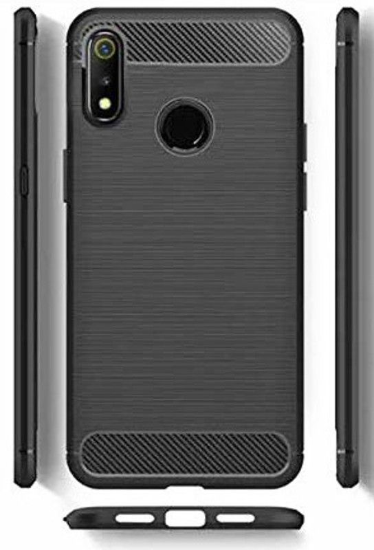 Instyle Back Cover for Realme 3  (Black, Grip Case, Pack of: 1)