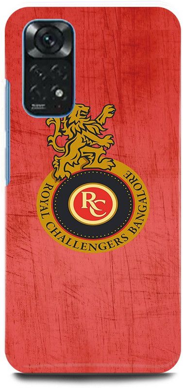 play fast Back Cover for Redmi Note 11 ROYAL, CHALLENGERS, IPL, TEAM, LOGO  (Red, Hard Case, Pack of: 1)