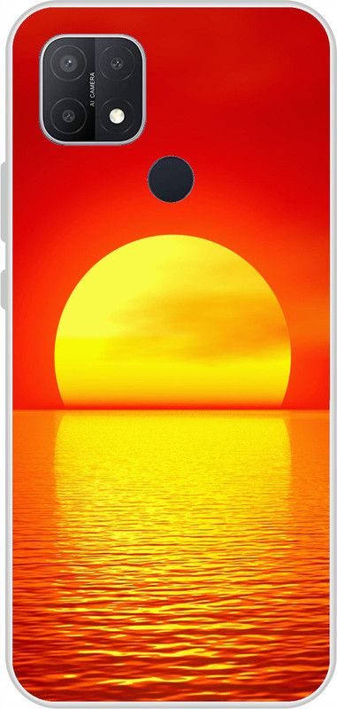Wellcase Back Cover for Oppo A15  (Multicolor, Dual Protection, Silicon, Pack of: 1)