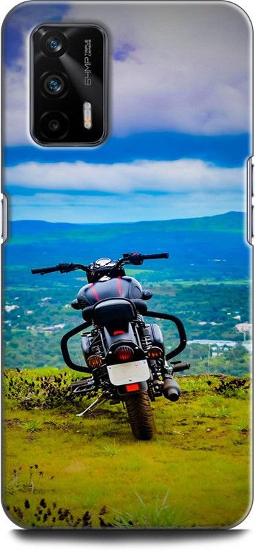 Wall Art Back Cover for Realme X7 Max (5G) ROYAL ENFIELD, BULLET, BICK, DUGDUG  (Multicolor, Dual Protection, Pack of: 1)