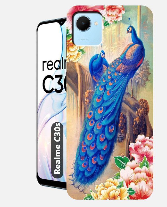 Rstyle Back Cover for Realme C30s  (Multicolor, Dual Protection, Silicon, Pack of: 1)