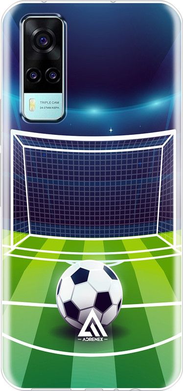 Adrenex Back Cover for Vivo Y31, Vivo Y51A, VIVO Y51  (Multicolor, Grip Case, Silicon, Pack of: 1)