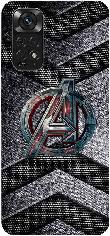 THE NARAYANA COLLECTIONS Back Cover for REDMI NOTE 11-AVENGERS,SUIT,NAME,LATTER,A  (Multicolor, Hard Case, Pack of: 1)