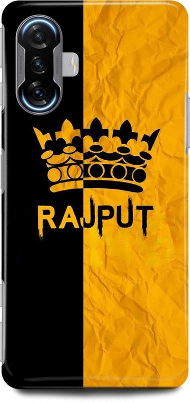 play fast Back Cover for POCO F3 GT RAJPUT, RAJPOOT, BOY  (Multicolor, Hard Case, Pack of: 1)