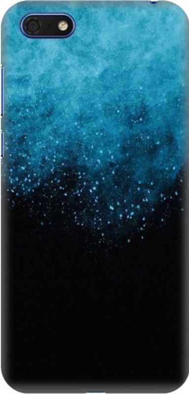 COBIERTAS Back Cover for Honor 7S  (Blue, Black, Hard Case)