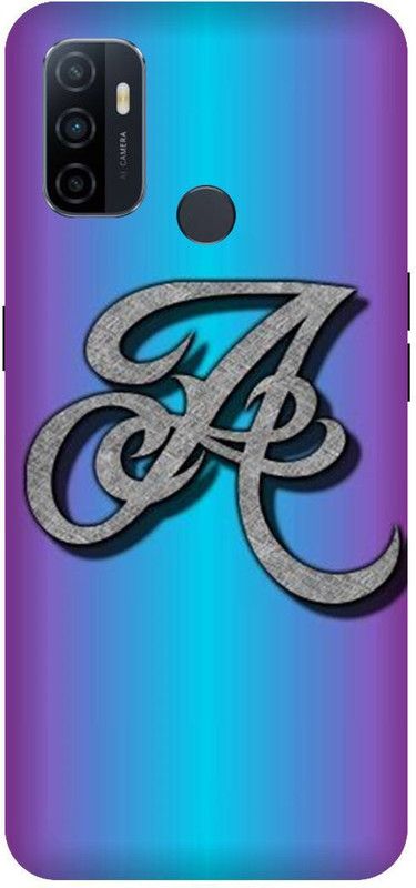 VS PRINT LINK Back Cover for OPPO A33 \ CPH2137 \ A letter,A name A word , Printed Back Cover  (Pink, Hard Case, Pack of: 1)