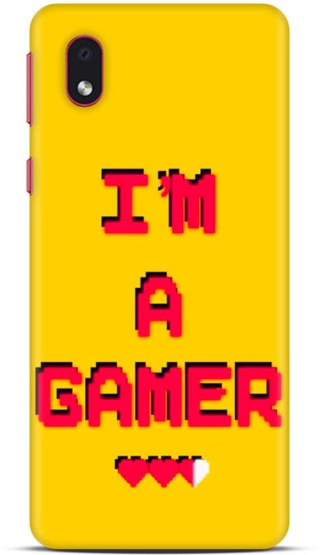 Sankee Back Cover for Samsung Galaxy A01 Core / SM-A013G/DS  (Yellow, Hard Case)
