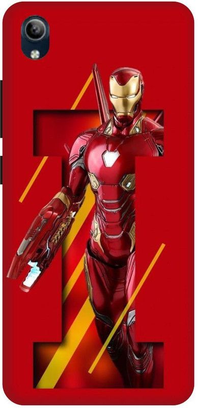 play fast Back Cover for vivo Y1s, 1929, IRON, MAN, MARVEL, SUPER, HERO  (Red, Hard Case, Pack of: 1)