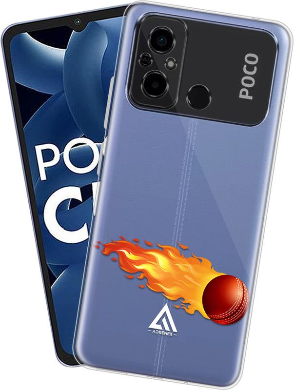 Adrenex Back Cover for POCO C55  (Multicolor, Grip Case, Silicon, Pack of: 1)