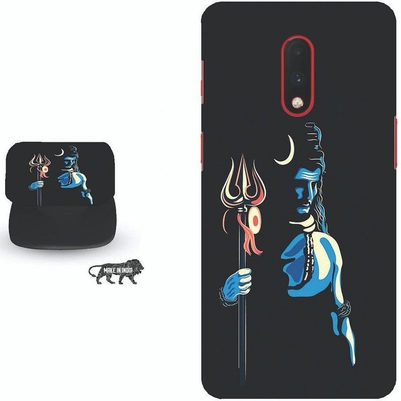 My Swag Back Cover for OnePlus 7  (Multicolor, Cases with Holder, Pack of: 1)