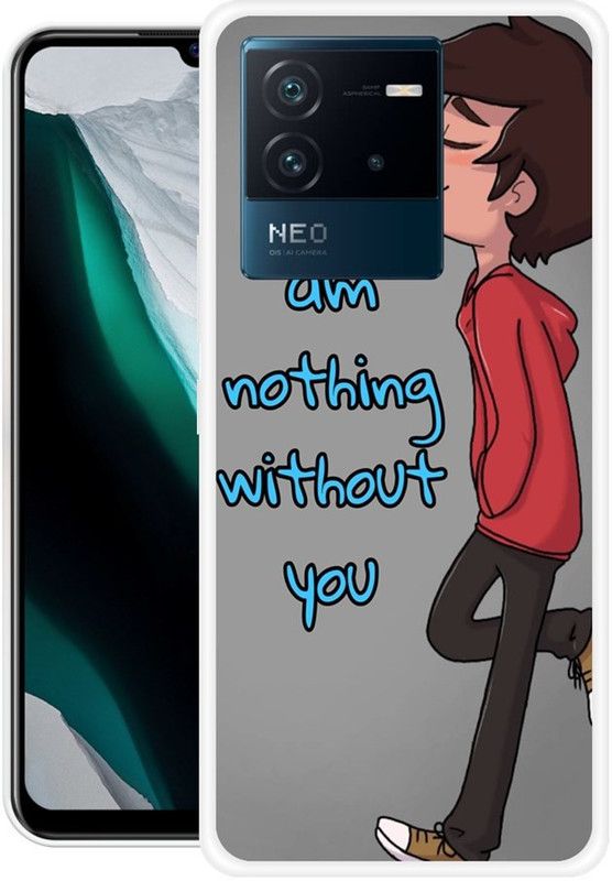 REALKING Back Cover for IQOO Neo 6 5G  (Multicolor, Grip Case, Silicon)