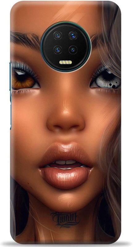 Swagr Back Cover for Infinix Note 7  (Brown, Shock Proof)