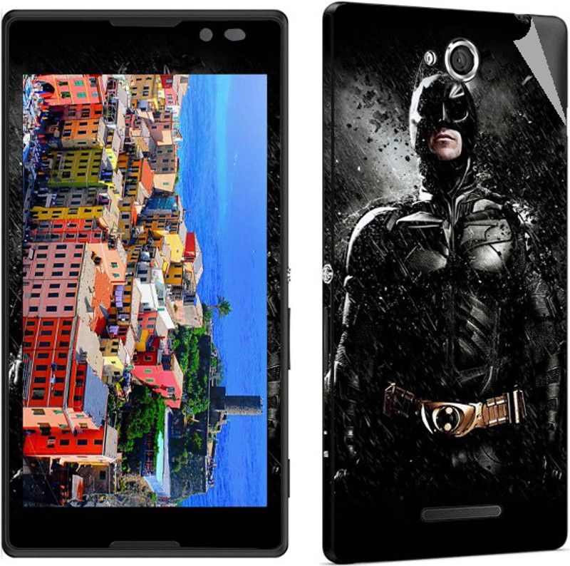 Snooky Sony Xperia C Mobile Skin  (Black)