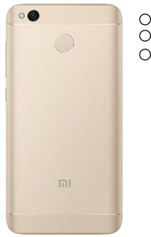 CHAMBU Back Camera Lens Glass Protector for Xiaomi Redmi 4  (Pack of: 3)