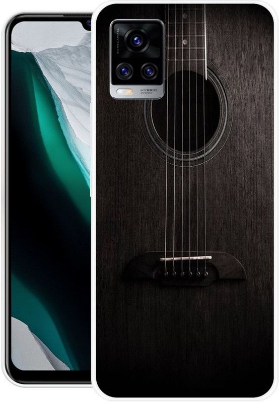 JAYFOX Back Cover for Vivo V20 Pro  (Brown, Black, Silicon)