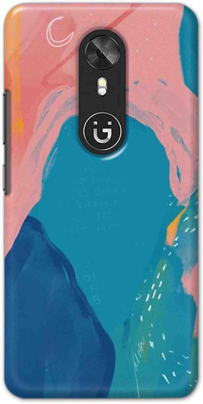 NDCOM Back Cover for Gionee A1 Color Pattern Art Printed  (Multicolor, Hard Case, Pack of: 1)