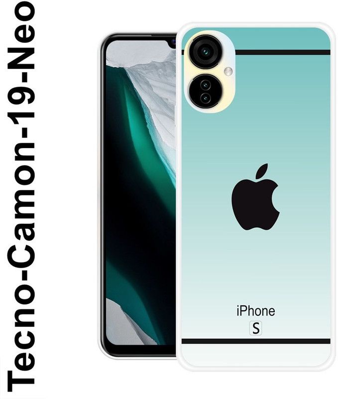JAIKARA Back Cover for Tecno Camon19Neo  (Multicolor, Dual Protection, Silicon, Pack of: 2)