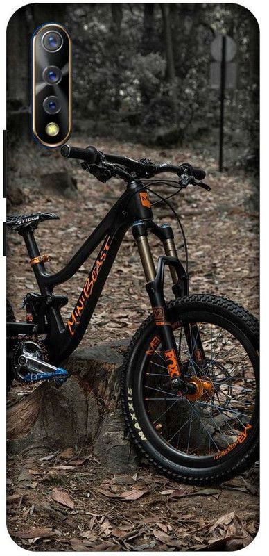 KARJUN Back Cover for Vivo S1, Vivo 1907 Bicycle Printed  (Multicolor, Shock Proof, Pack of: 1)