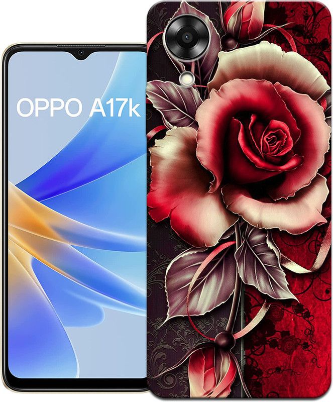 HANIRY Back Cover for OPPO A17K back cover | Oppo CPH2471 back cover | Design_17  (Multicolor, Flexible, Silicon, Pack of: 1)