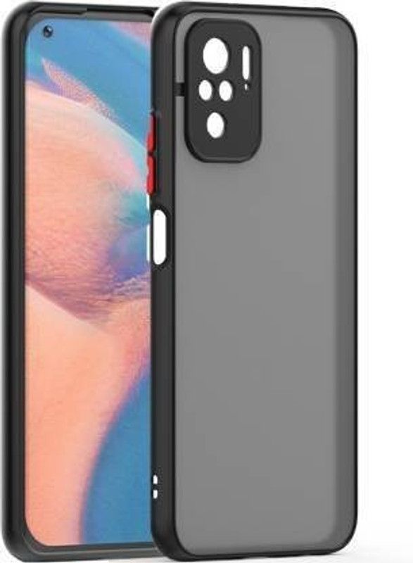 Cermarise Back Cover for Mi 11x  (Black, Camera Bump Protector, Pack of: 1)