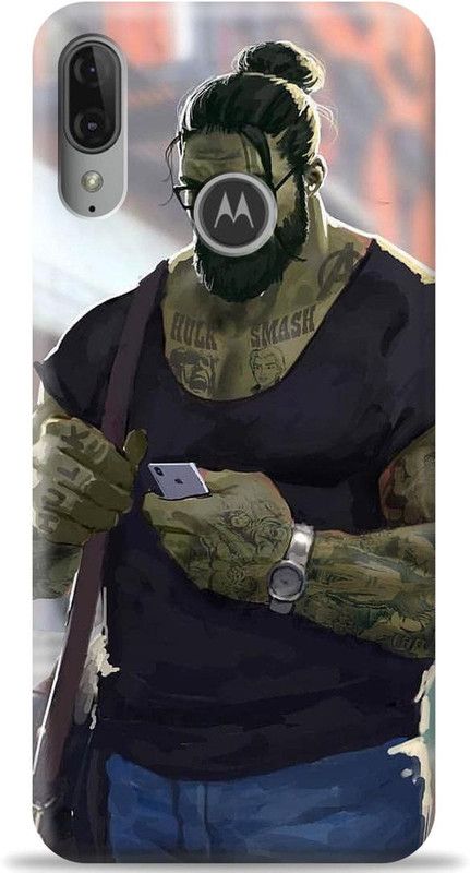 Swagr Back Cover for Motorola Moto E6s  (Multicolor, Shock Proof, Pack of: 1)