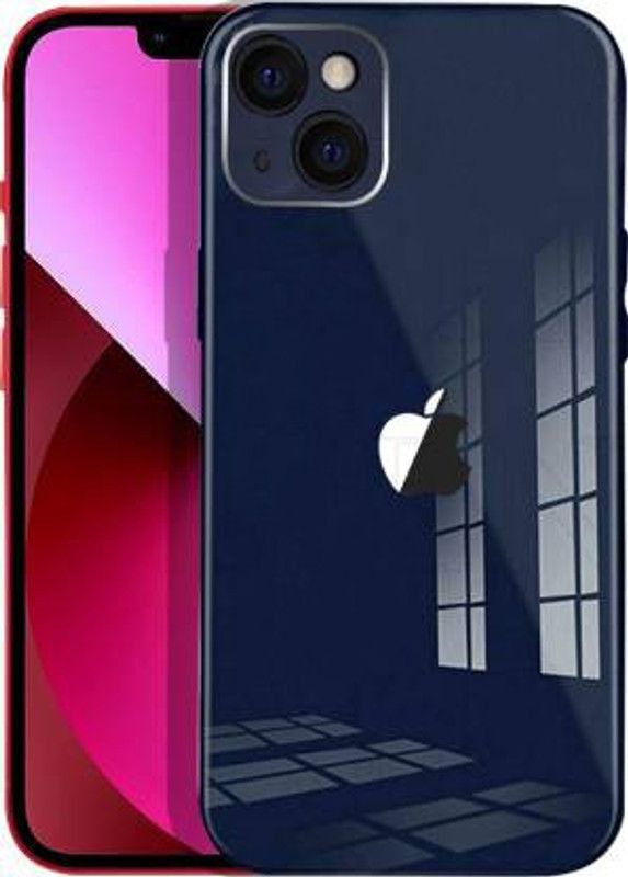 GRITOZ Back Cover for Apple iPhone 13  (Blue, 3D Case, Pack of: 1)