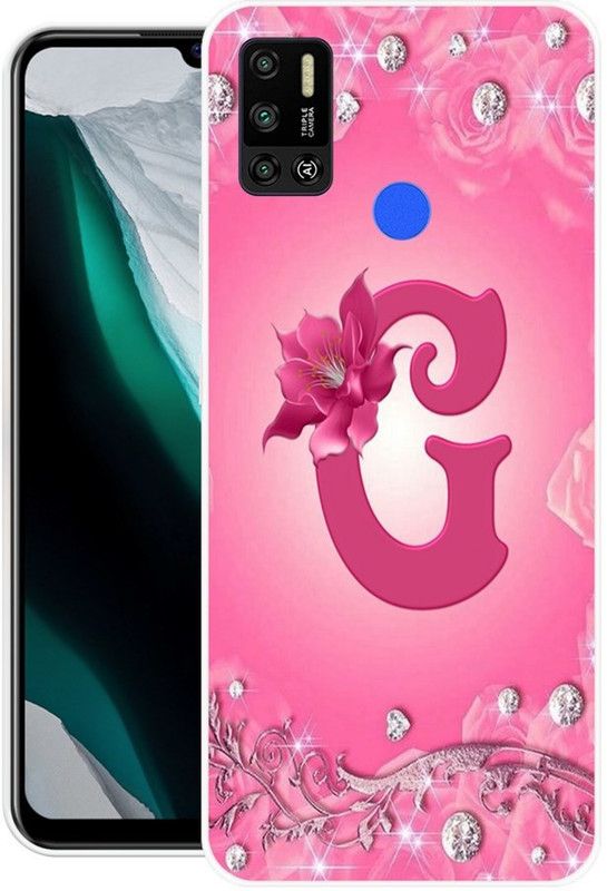 MUSKAY Back Cover for Tecno Spark 6 Air  (Pink, Silicon, Pack of: 1)