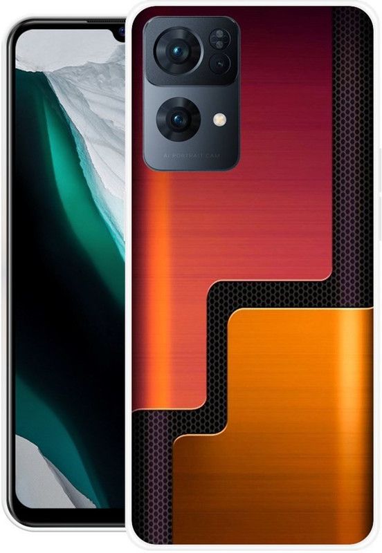 MeMi Back Cover for OPPO Reno7 Pro 5G  (Multicolor, Shock Proof, Silicon, Pack of: 1)